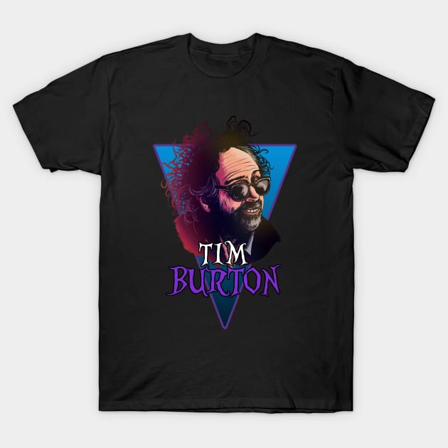 Tim Burton T-Shirt by Creepsandbabes